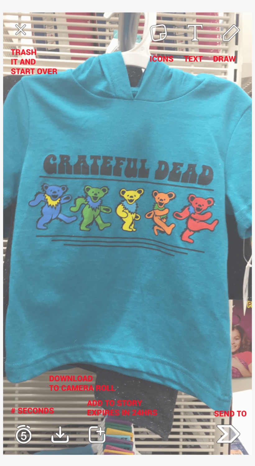 How To Snapchat - Licenses Products Grateful Dead Dancing Bears Sticker, transparent png