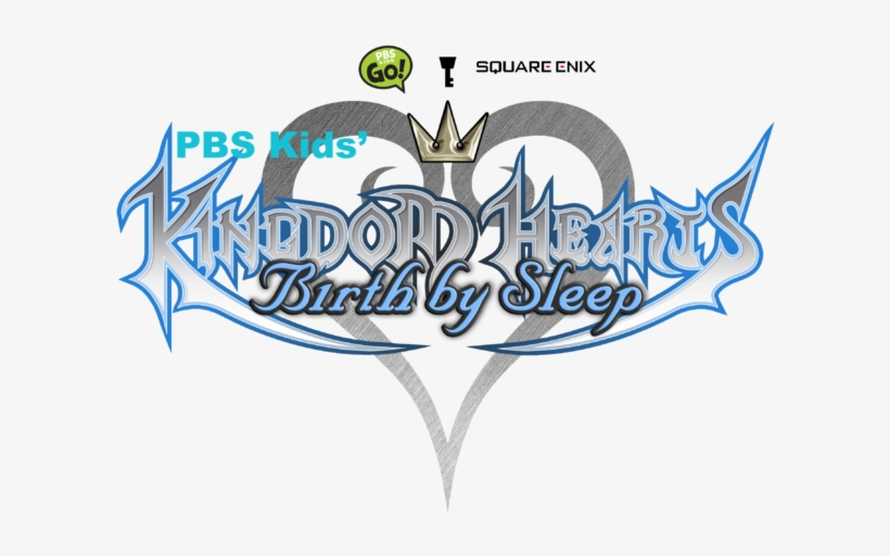 Pbs Kids' Kingdom Hearts Birth By Sleep - Kingdom Hearts Birth By Sleep Logo, transparent png