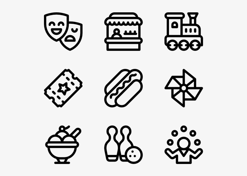 Amusement Park - Academy Icon, transparent png