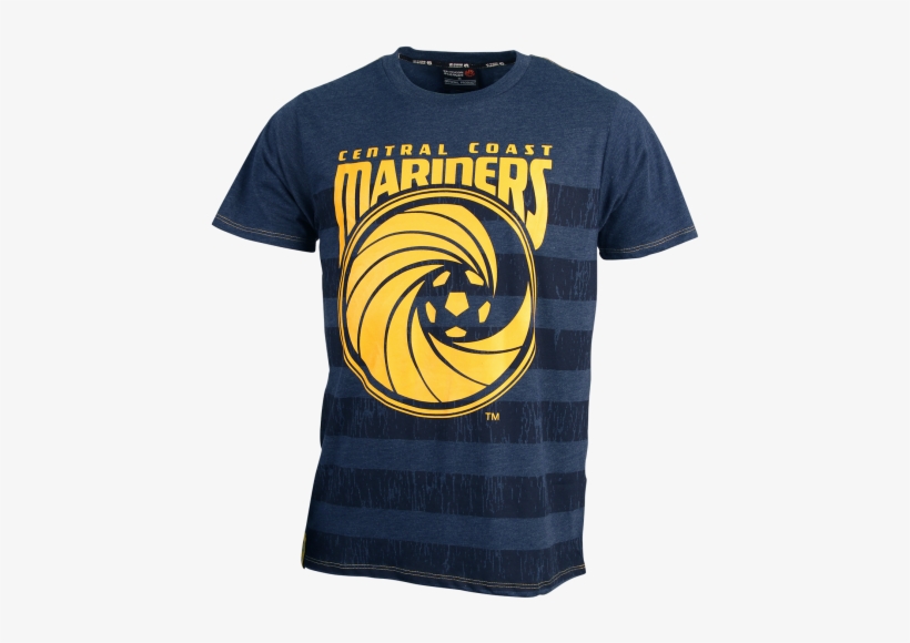 Central Coast Mariners Men's Marle T-shirt - Active Shirt, transparent png