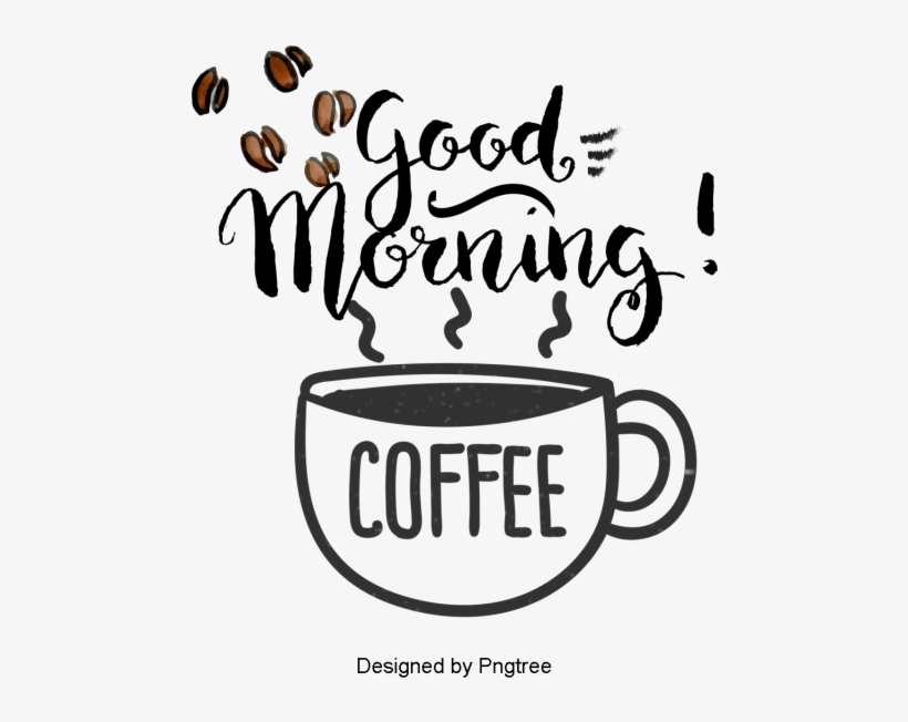 Cartoon Hand-painted Coffee Drink, Coffee, Drinks, - Coffee, transparent png