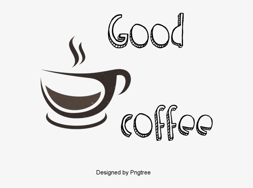 Cartoon Hand-painted Coffee Drink, Coffee, Drinks, - Drink, transparent png