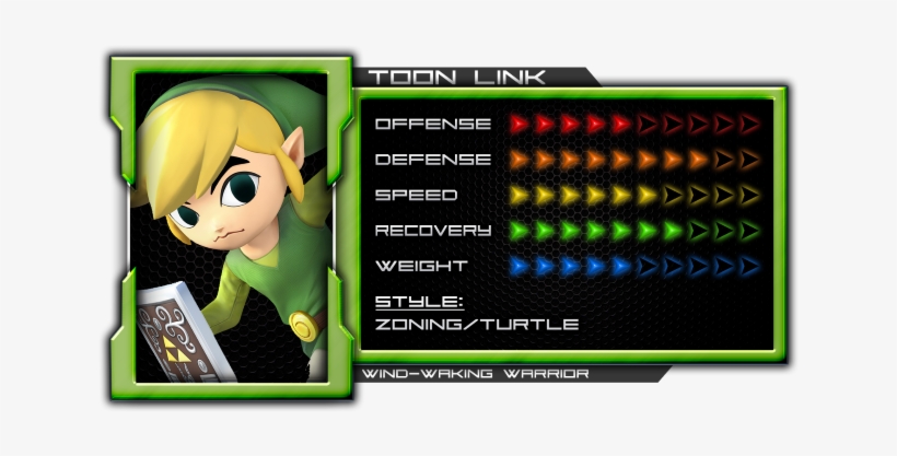 Toon Link's Frame Data [1 - Yoshi Dair, transparent png