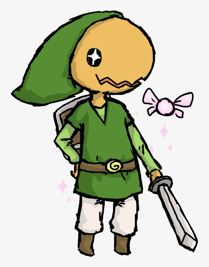Pkmnc Senri As Toon Link By Scilk On Deviantart Clipart - Toon Link Plush Transparent, transparent png