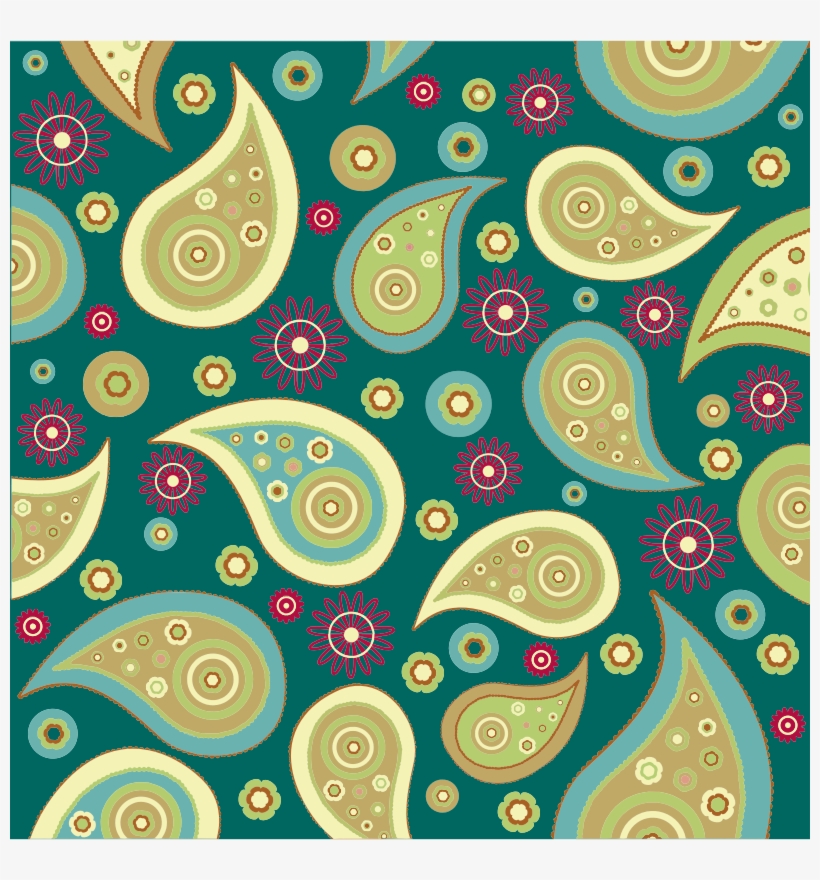 Medium Image - Paisley Pattern 14: Blank 150 Page Lined Journal For, transparent png