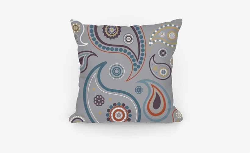 Paisley Pattern Pillow - Mobile Phone, transparent png