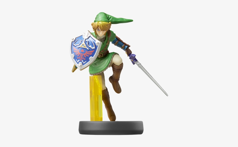 If You Tap The Link Or Toon Link Amiibo Onto The Gamepad, - Link Amiibo (super Smash Bros) For Nintendo Wii U &, transparent png