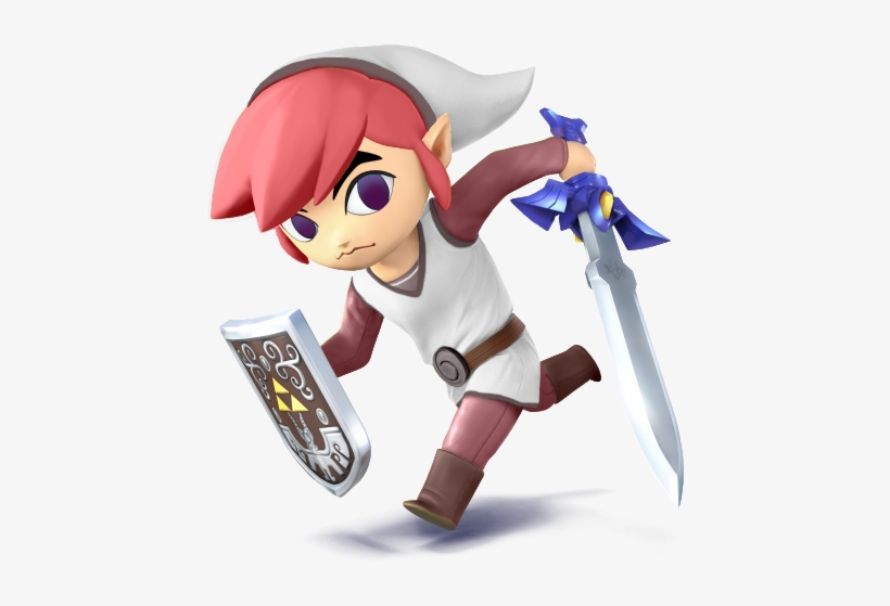 Super Smash Bros Wii U Toon Link, transparent png