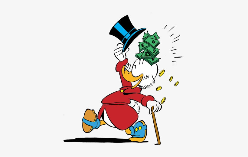 Scrooge Mcduck Vintage Comic Books, Vintage Comics, - Mickey Mouse Cartoon Scrooge Mcduck No, transparent png