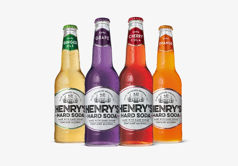 Moderate Body, Mild Effervescence And A Satisfying - Henrys Hard Soda, Hard Cherry Cola - 12 Fl Oz, transparent png