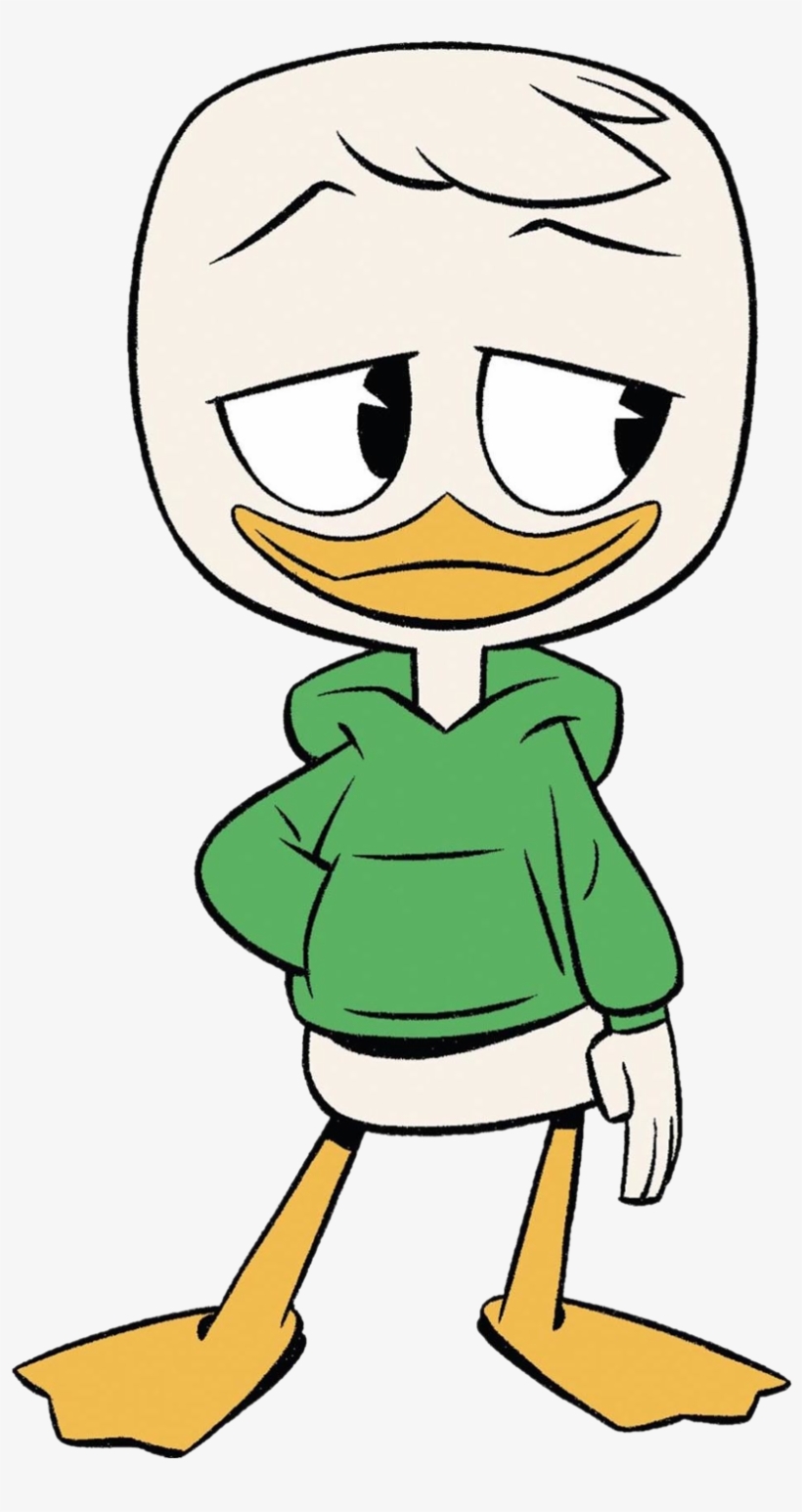 In 2017's Ducktales, Louie Is Portrayed As The Most - Lewy Duck, transparent png