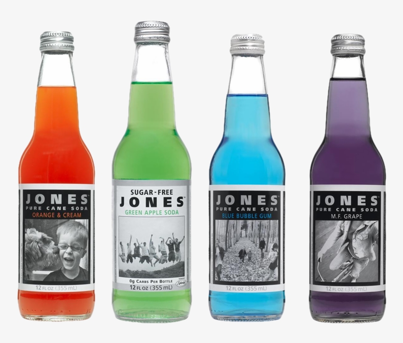 Jones Soda - Jones Soda Jones Sugar Free Soda, Green Apple, transparent png