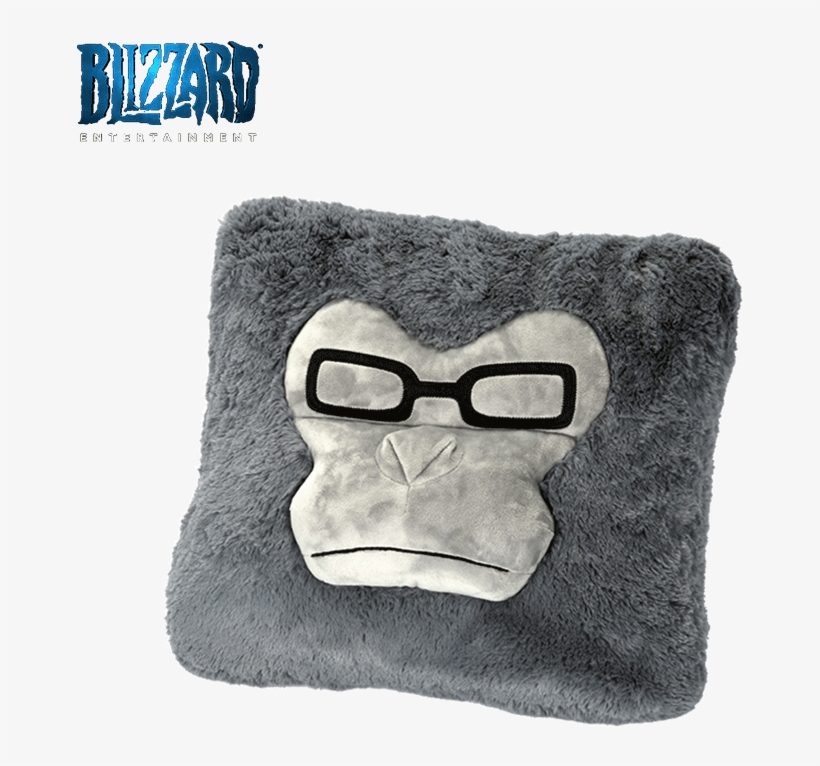 Blizzcon Overwatch Pillow Winston Plush Pillow - Winston, transparent png