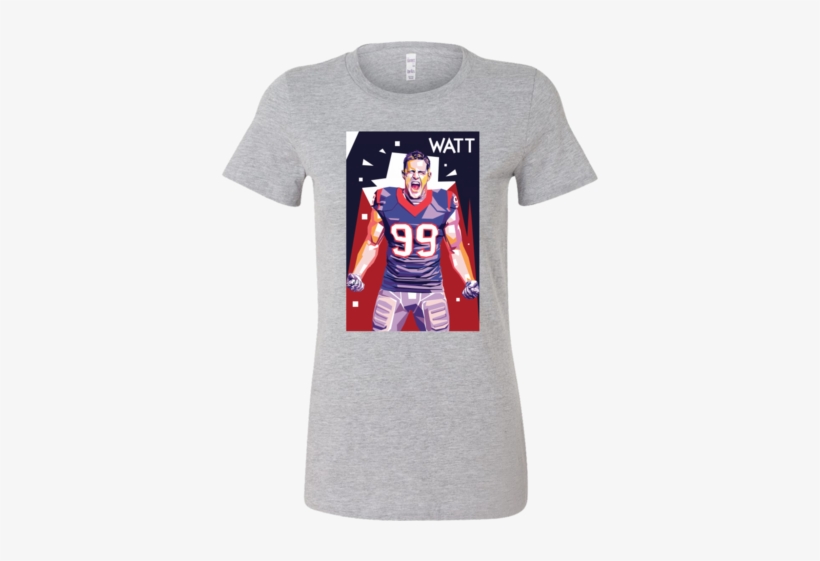 Watt Pop Art Women's Shirt - Official Ncaa Western Kentucky University Hilltoppers, transparent png