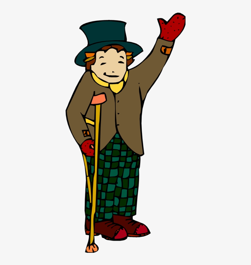 A Christmas Carol Clipart - Tiny Tim A Christmas Story, transparent png
