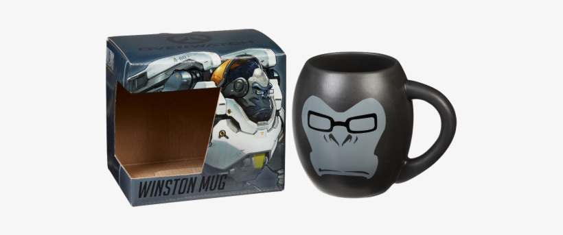 Overwatch Winston Mug - Game Overwatch Ow Winston Unisex Bifold Leather Handbag, transparent png