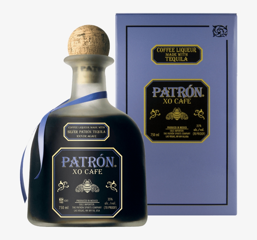 Patron Xo Tequila Cafe 700ml - Patron Xo Cafe 1l, transparent png