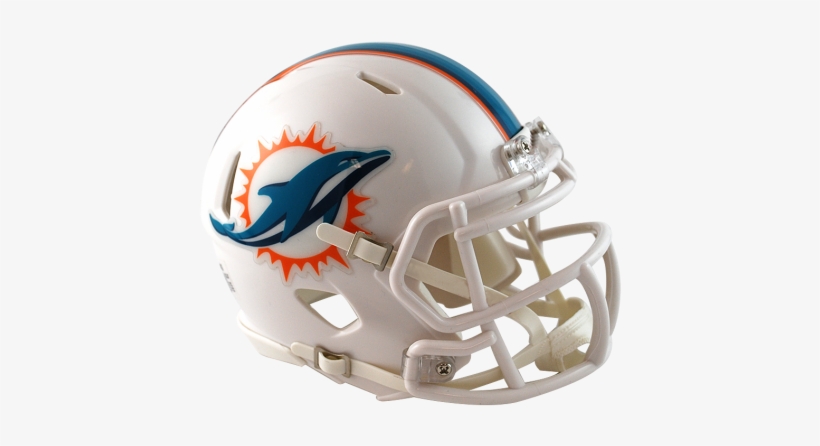 Miami Dolphins - Miami Dolphins Mini Helmet, transparent png
