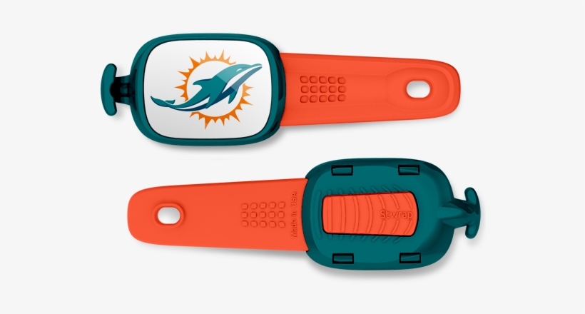 Miami Dolphins Stwrap - Nfl Miami Dolphins Wall Graphics 8pc Teammate Sticker, transparent png