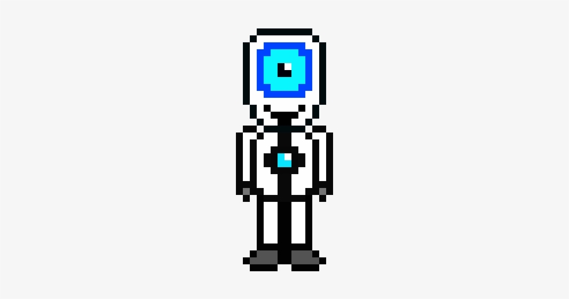 Peep-bot Talk - Pixel Art, transparent png