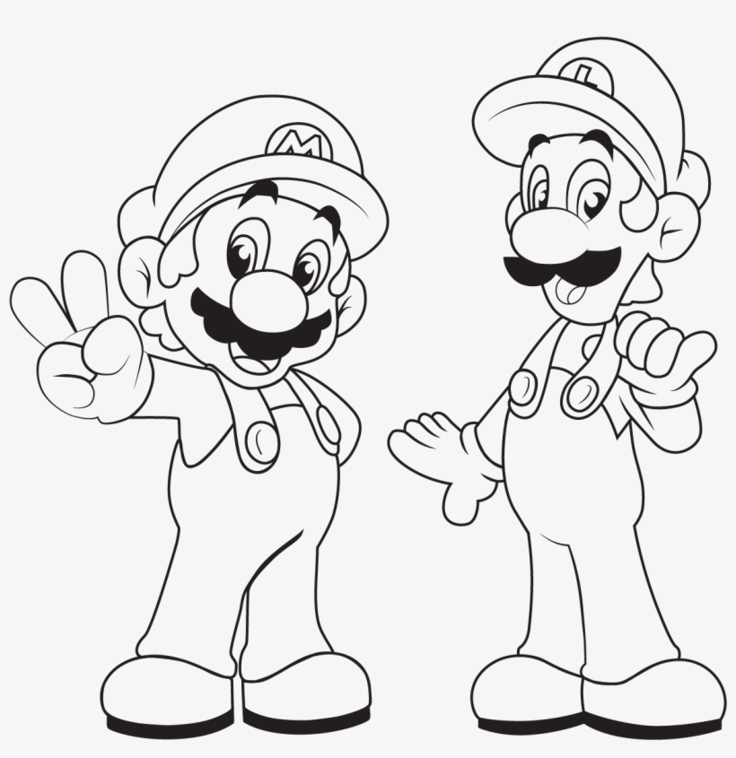 Mario Mario And Luigi Mario By Chupacabrathing On Deviantart - Mario And Luigi Drawings, transparent png