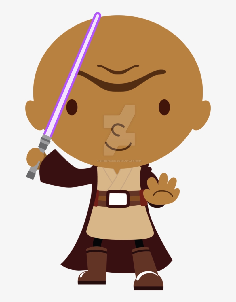 Vector Download Mace Windu By Chrispix On Deviantart - Star Wars Characters Png, transparent png