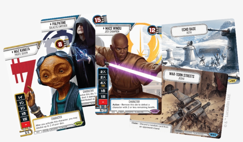 Full-art Locations - Star Wars Destiny ( Uncommon ) Echo Base Card #166, transparent png
