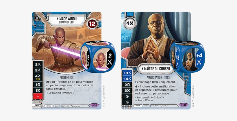 Avec Trois Faces De Son Dé Montrant Des Dégâts De Mêlée, - Star Wars Destiny: Empire At War Booster Pack, transparent png