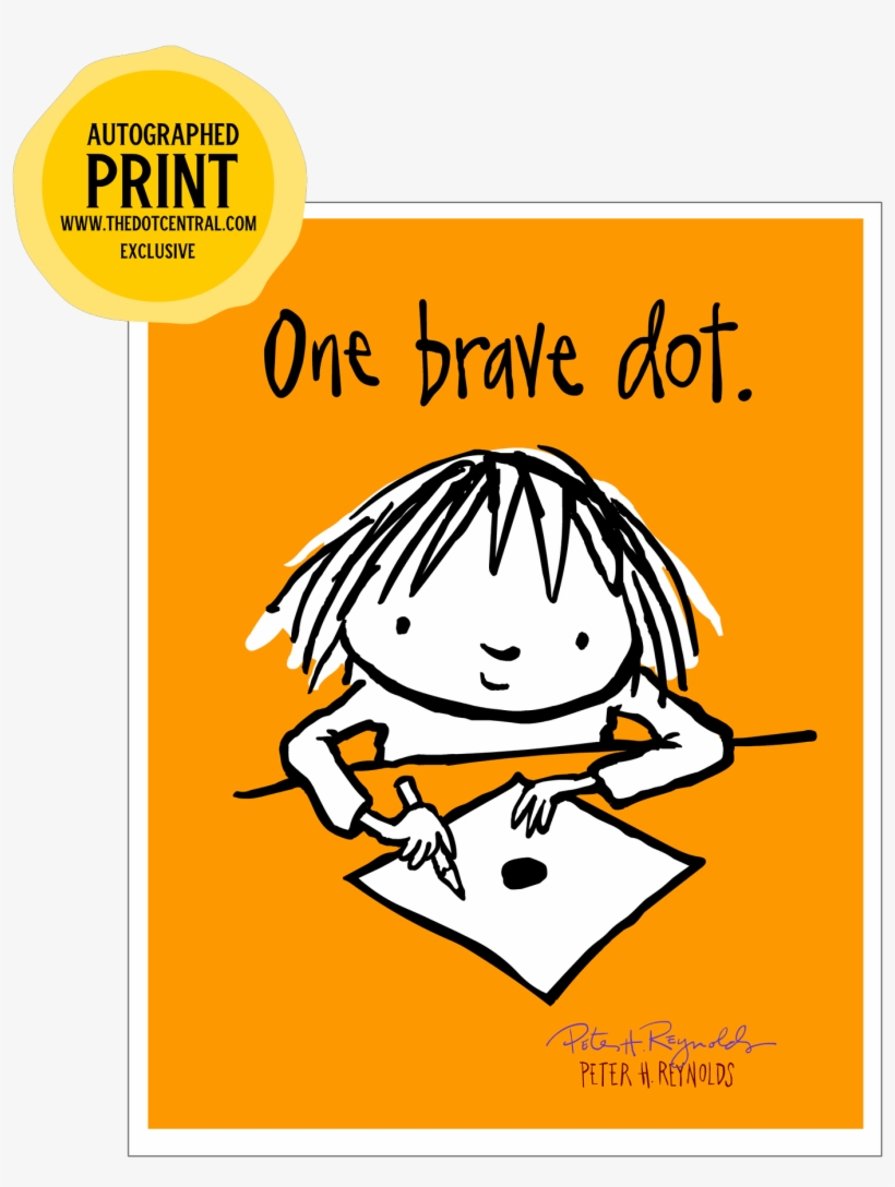 Reynolds On Twitter - Peter Reynolds The Dot, transparent png