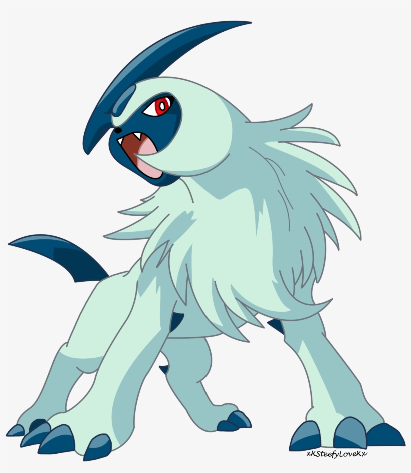 Absol Transparent Base Pokemon Graphic Transparent - Pokemon Absol Png, transparent png