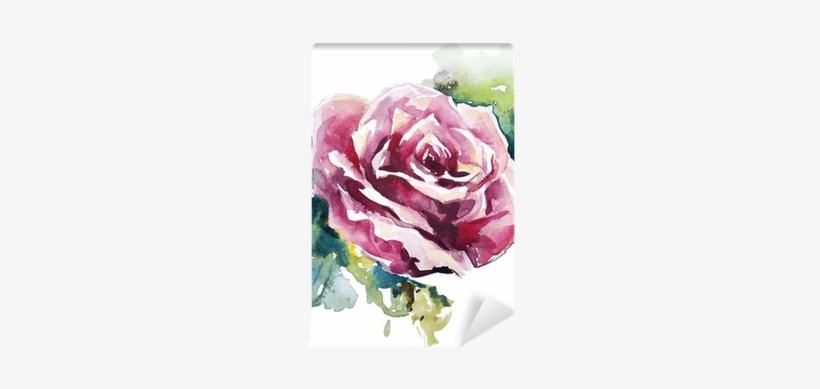 Flower Painting - Ken Oliver Watercolored Memories Watercolor Rose Paper, transparent png