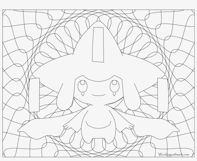 Jirachi Coloring Pages, transparent png