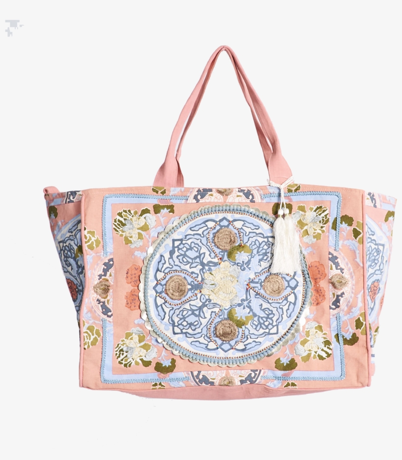 Boho Beach Bag Coral - Boho Bags Online, transparent png