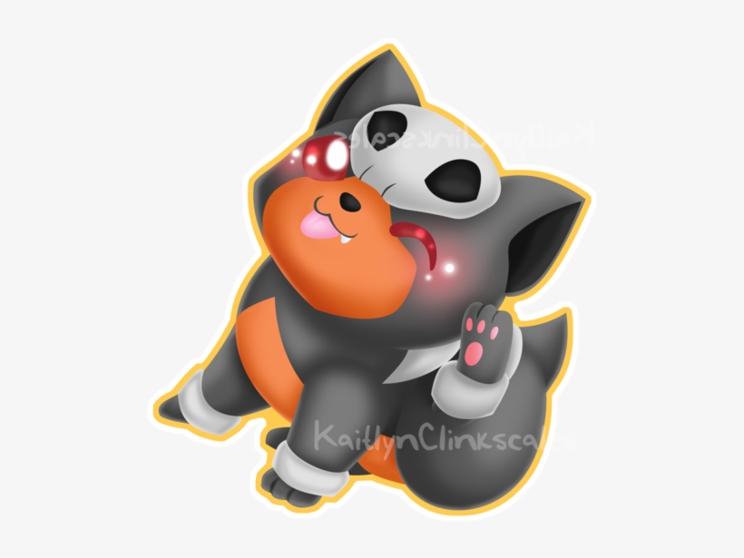 Houndour V2 - Pokemon Houndour Chibi, transparent png