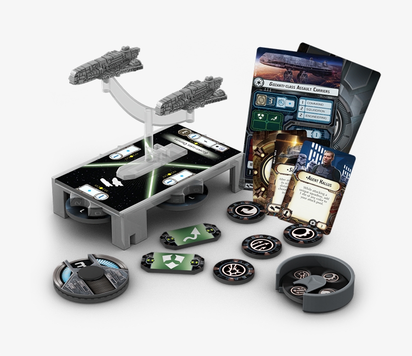 Imperialcarriers Layout - Star Wars Armada Gozanti, transparent png