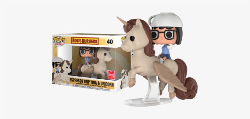 Tina On Unicorn Funko Pop, transparent png