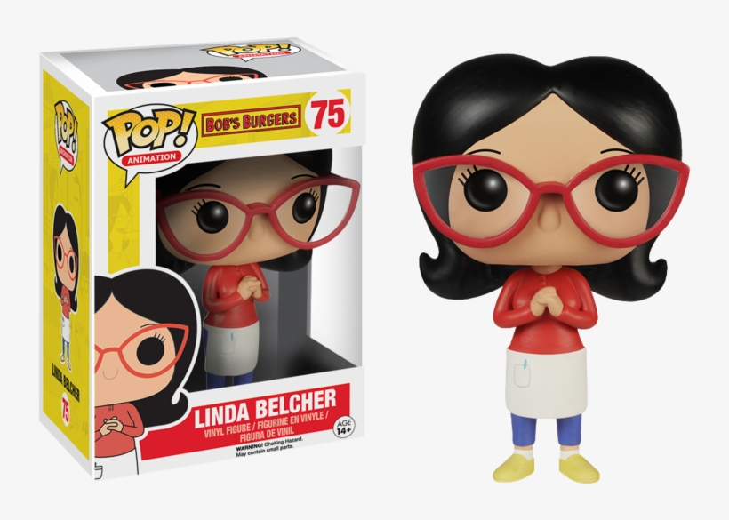 Linda Belcher Pop Vinyl Figure - Pop Vinyl Bobs Burgers, transparent png
