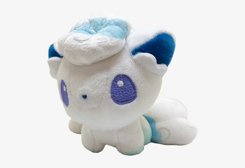 Alolan Vulpix Keychain Plushie - Pokémon, transparent png