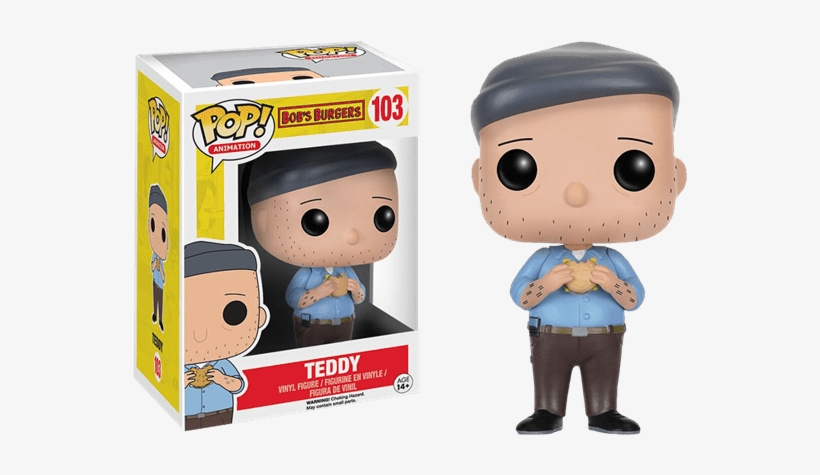 Teddy Funko Pop Bob's Burgers, transparent png