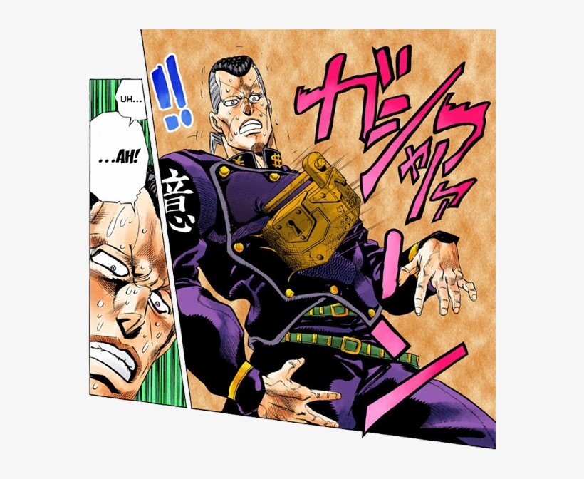 I Like The Way The Color Panels Show Off The Absurdity - Diamond Is Unbreakable, transparent png