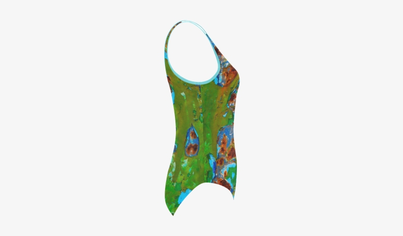 Rustic Metal Peeling Paint Vintage Grunge Patina Texture - Maillot, transparent png
