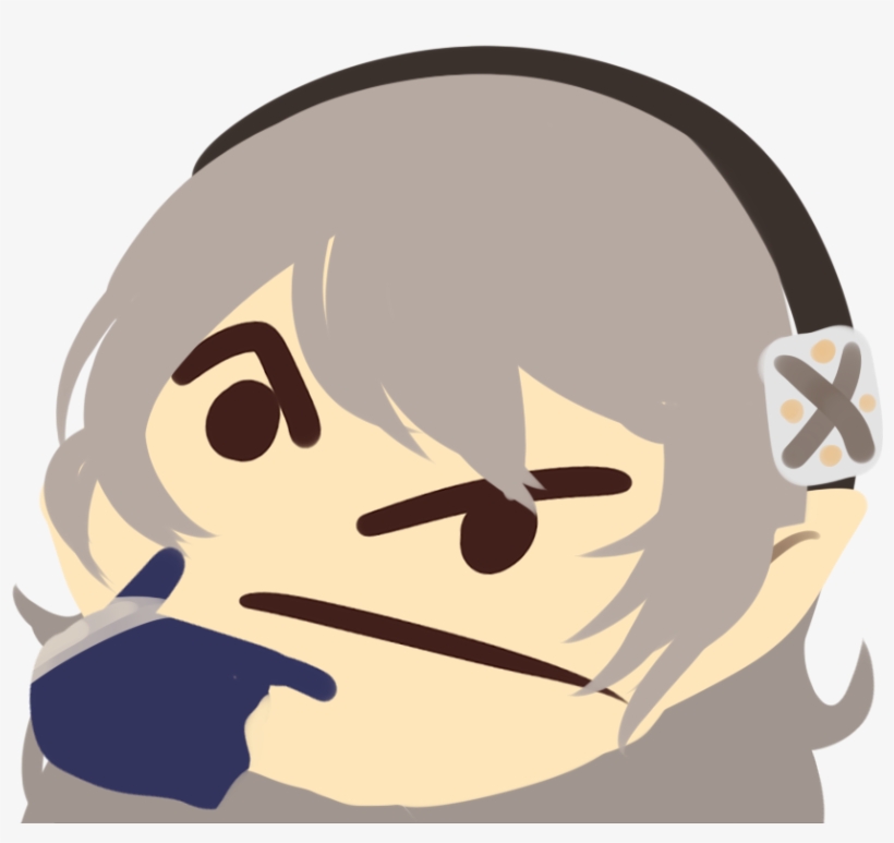 Face Nose Facial Expression Smile Head Cheek Cartoon - Glowing Eyes Thinking Emoji, transparent png