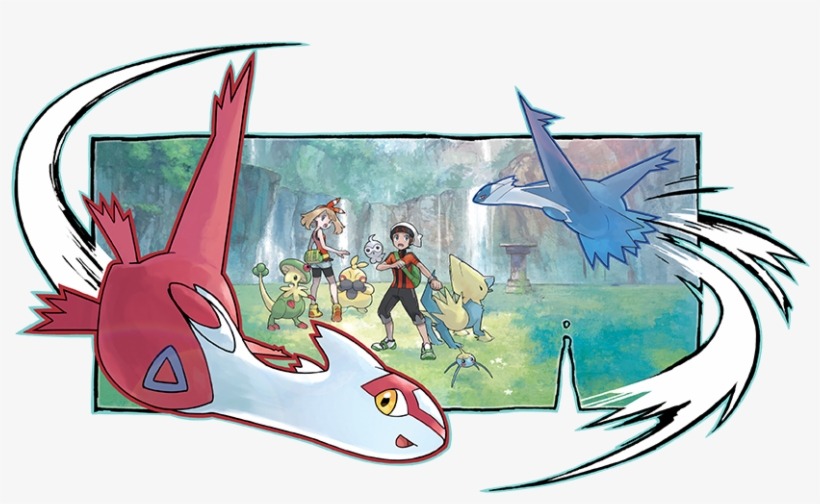 Oras Latias & Latios - Pokemon Rubi Omega Y Zafiro Alfa, transparent png