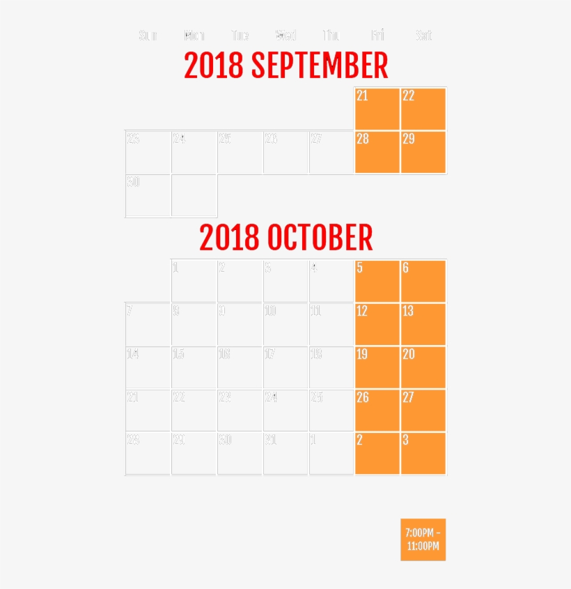 2018 Dates Of Operation - Legend At Pope Lick, transparent png