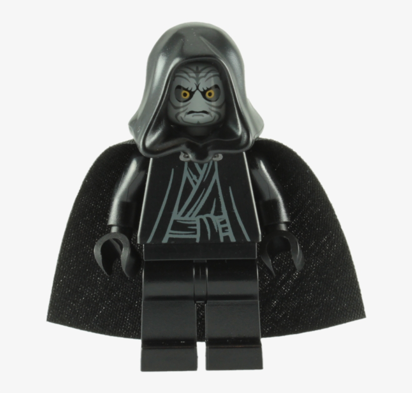 Lego Emperor Palpatine Minifigure, transparent png