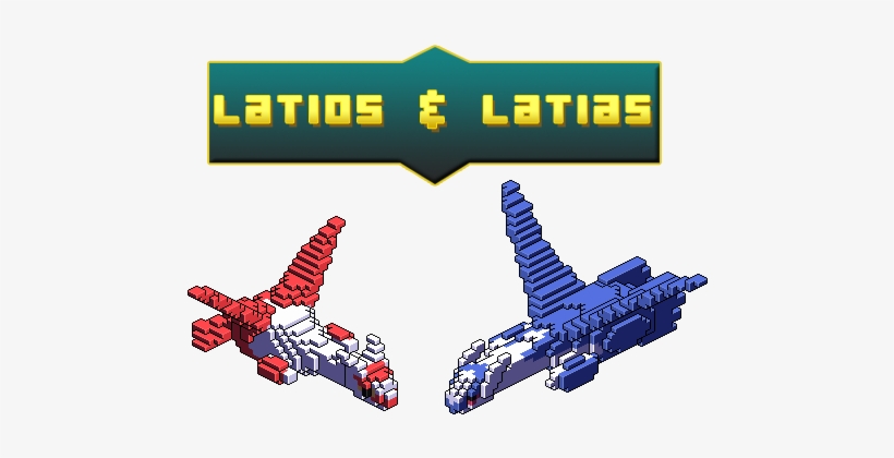 [mount] Latios & Latias - Latios Latias, transparent png