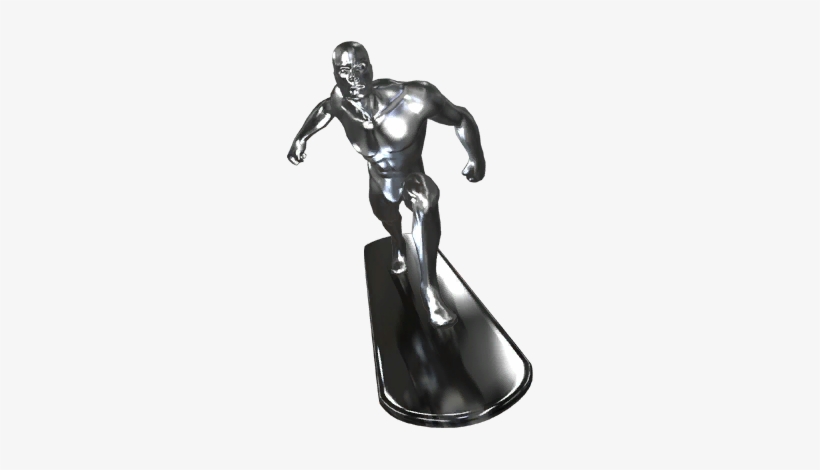 Silver Surfer - Silver Surfer Marvel Png, transparent png