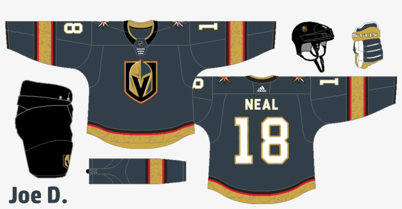 Our Next Concept Is Joe D - Golden Knights Jersey Vector, transparent png