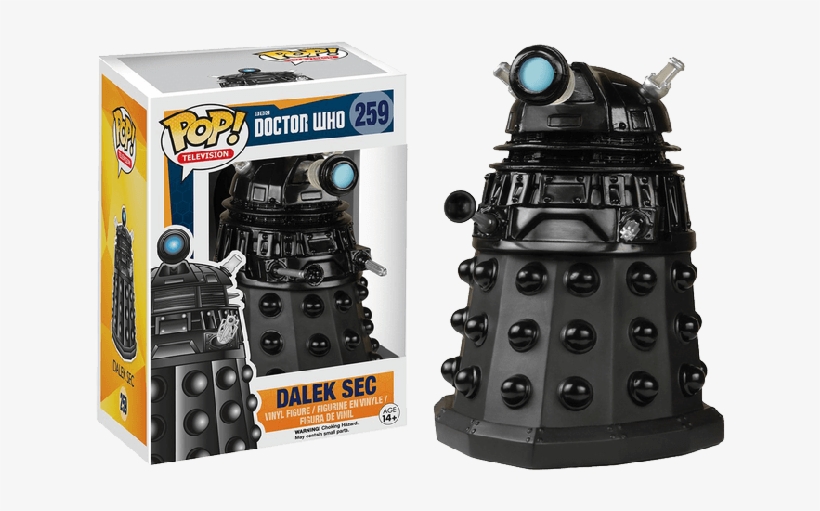 Dalek Sec Pop Vinyl Figure - Doctor Who Dalek Pop, transparent png