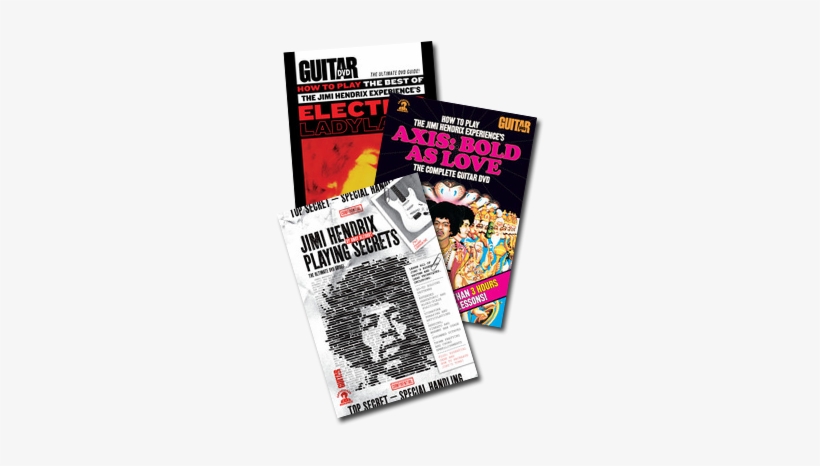 Jimi Hendrix Dvd Triple Pack - Guitar World -- Jimi Hendrix Playing Secrets, transparent png